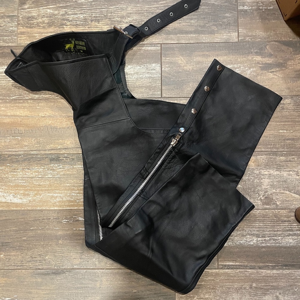 Brand New Leather Chaps